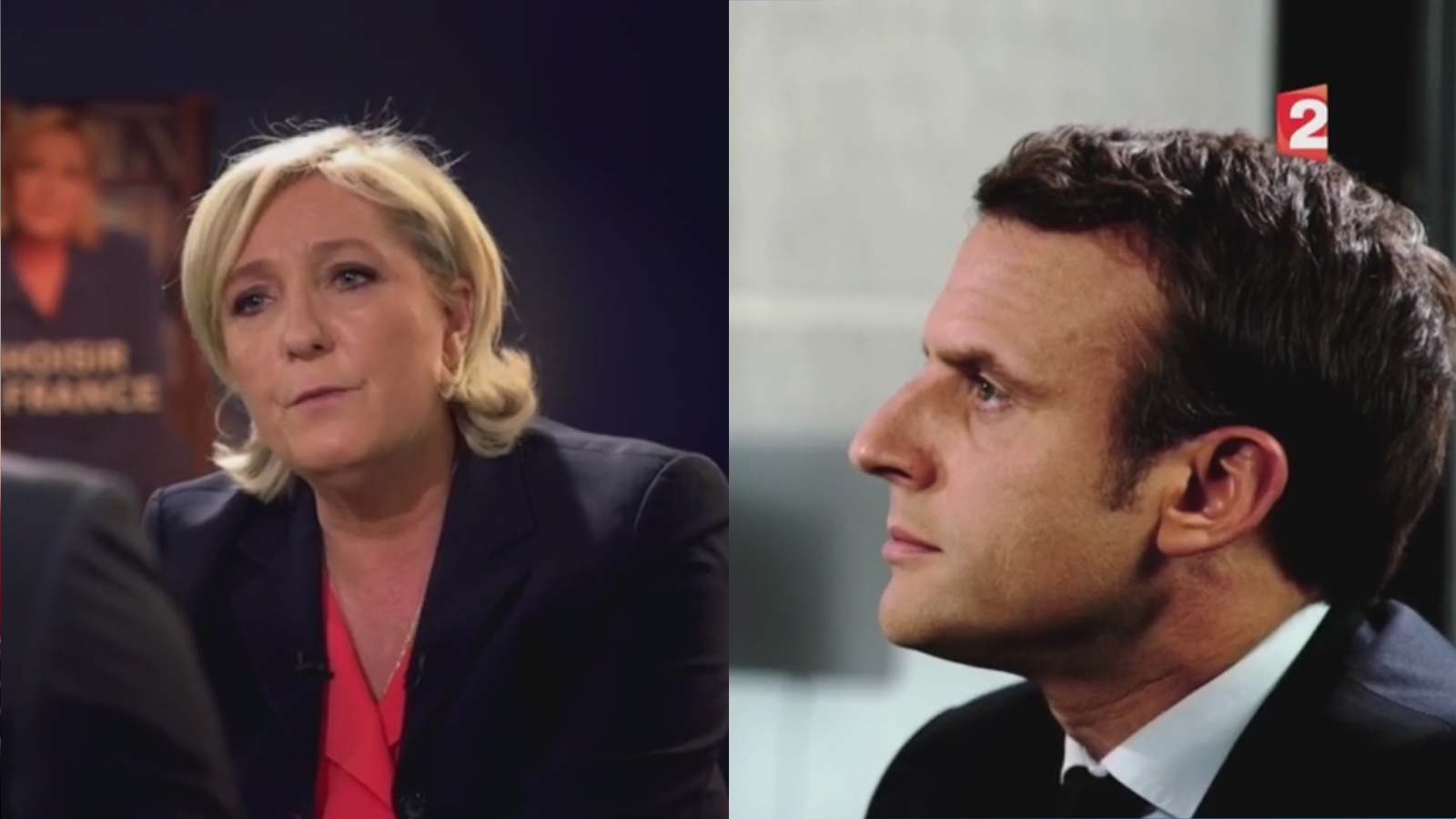 L'écart entre Emmanuel Macron et Marine Le Pen se resserre